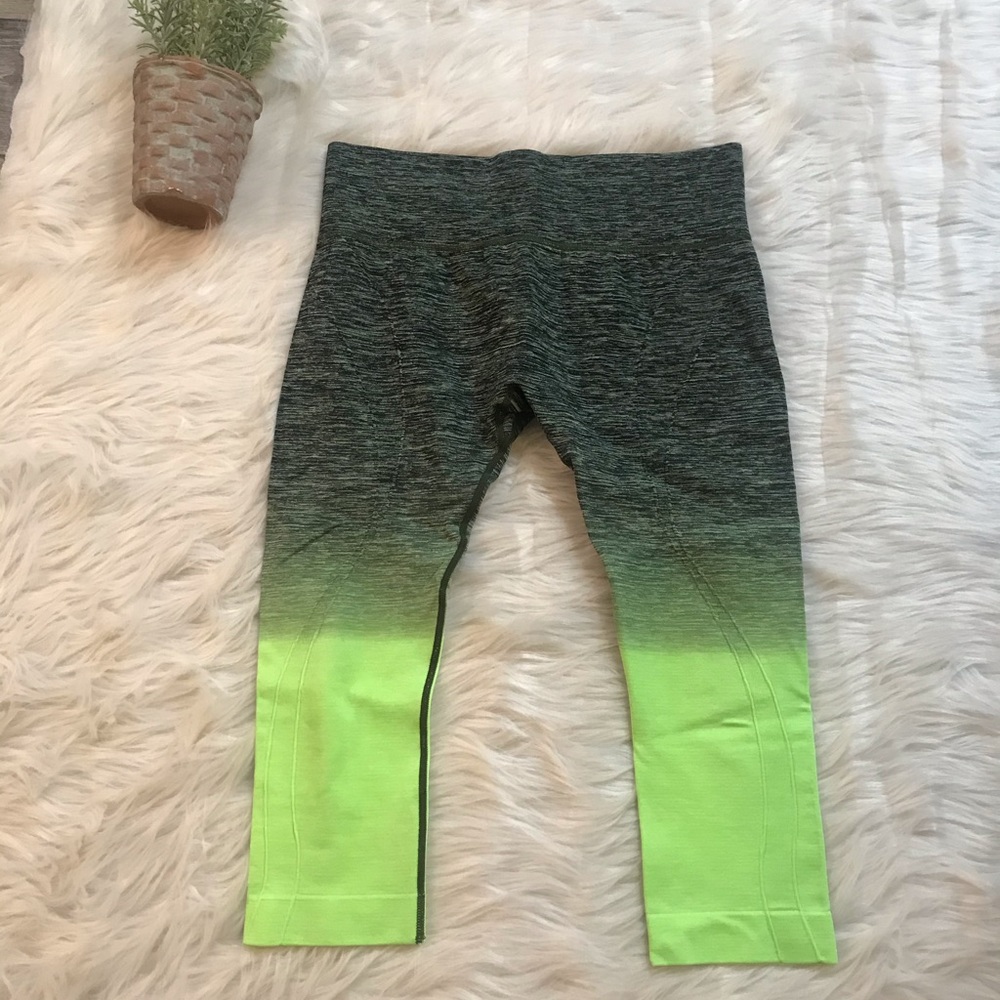 Green Ombre Leggings